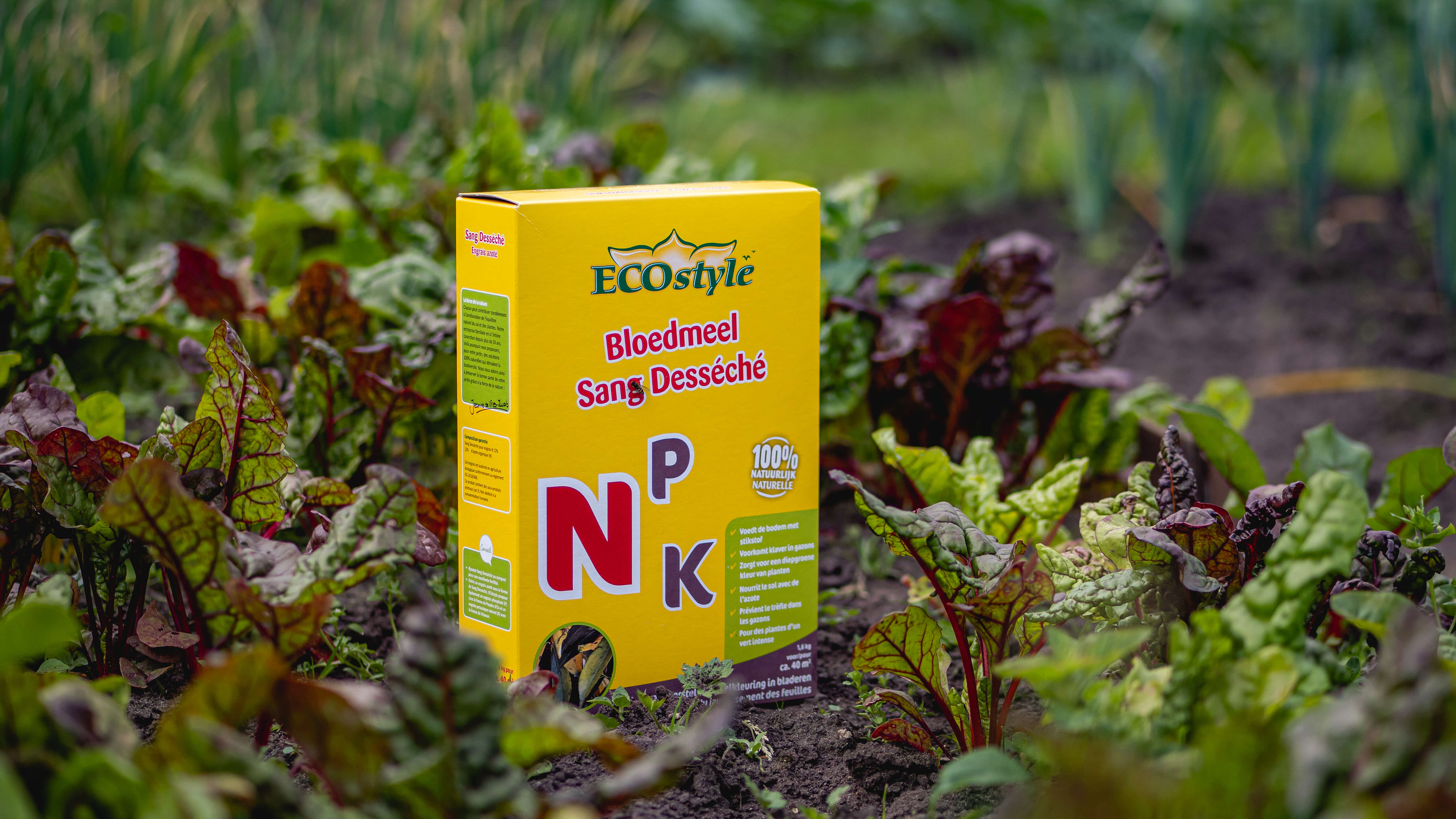 Natuurlijke stikstofmeststof, essentieel voor groene planten