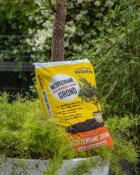 Potgrond zonder turf